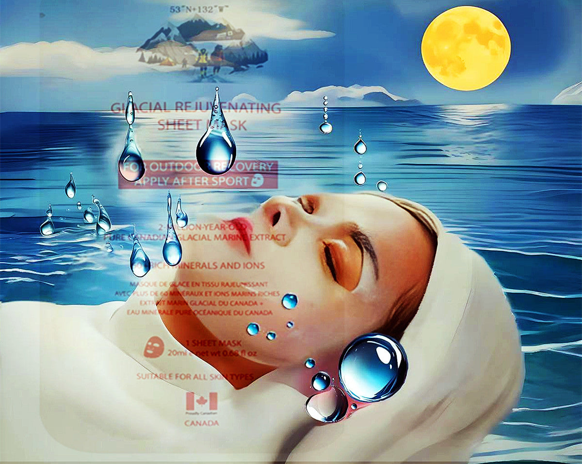 53"N+132"W GLACIAL REJUVENATING SHEET MASK 7 Sheets