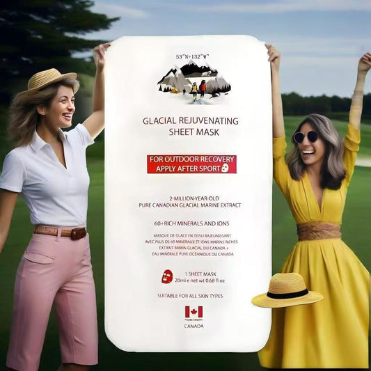 53"N+132"W GLACIAL REJUVENATING SHEET MASK